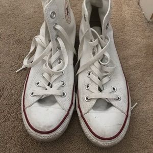 White High Top Converse